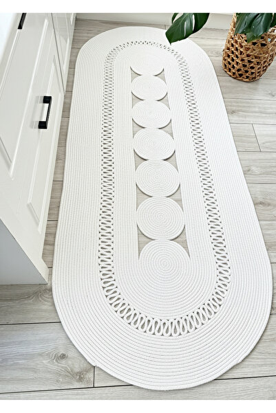 Comfort Craft Doğal Hasır Jüt Polip Halı Kilim Paspas Comfort