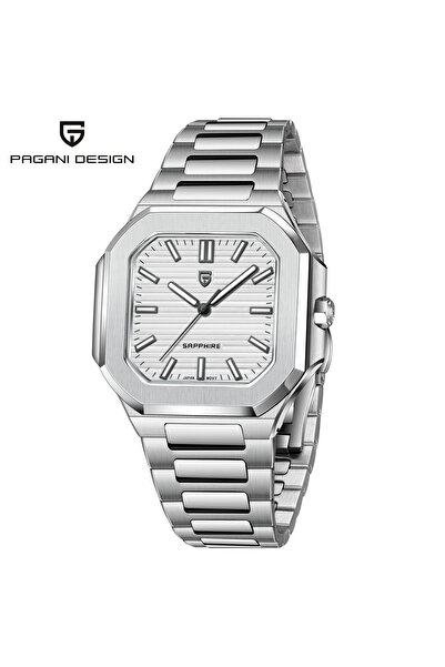 Pagani design PD-YS019 Erkek 37mm Japon VH31 Kronograf Kuvars Saat Safir Kris...