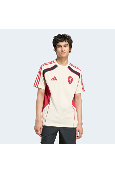 adidas Liverpool Fc Ubp Erkek Beyaz Futbol T-Shirt