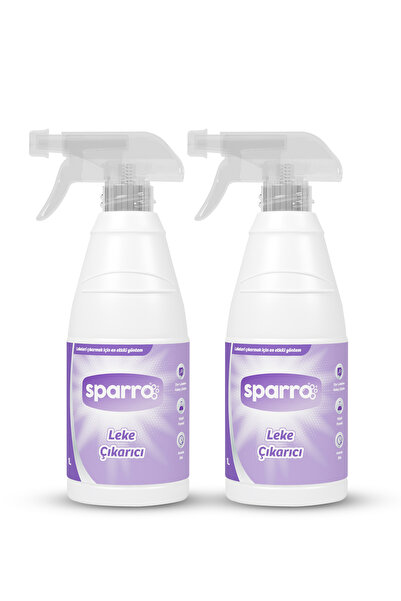 Sparro Clean 2'li Ultra Güçlü Leke Çıkarıcı 1000ml | Beyaz ve Renkli Kumaşlar...