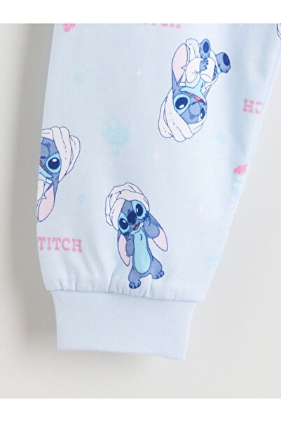 LC Waikiki LCW Pantaloni de pijama pentru fete cu model cu talie elastică