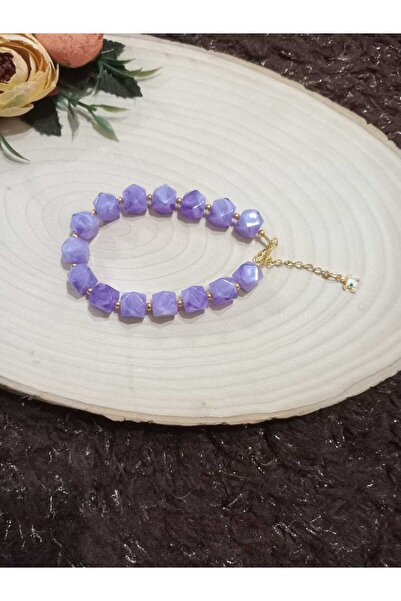 golden takış أساور خرز مربعة الشكل