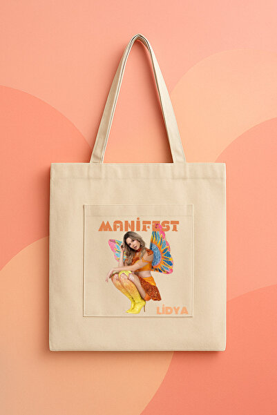 lovver Manifest Grup Winx Club LİDYA Tasarımlı Kanvas Çanta