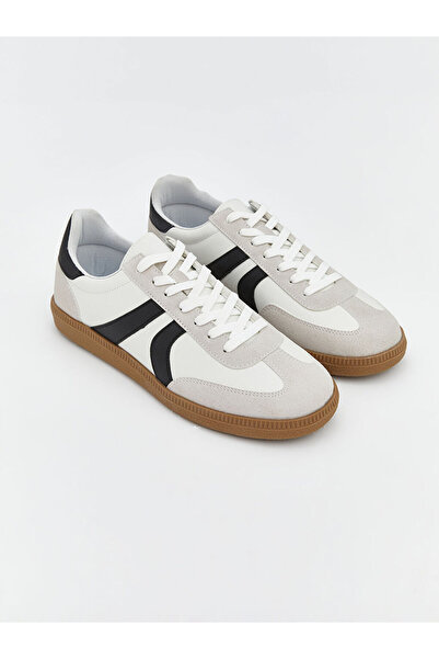 LC Waikiki Sparkling Selections from Shining Store | Men's Leather Look Sneakers