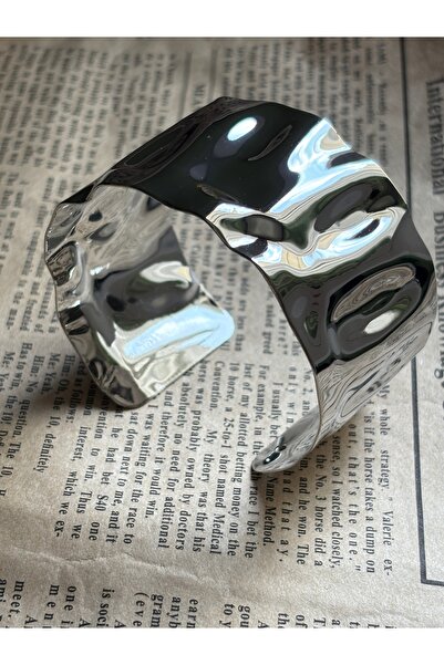 lotusbybuket سوار فاخر قابل للتعديل مصنوع من الفولاذ المقاوم للصدأ