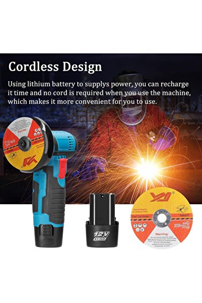 MYWORLD Grinder Handheld Portable Electric Grinder Machine Ceramic Tile Wood Multi-function Polishing