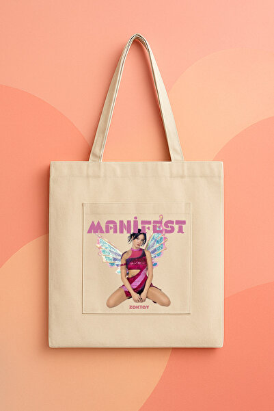 lovver Manifest Grup Winx Club ZOKTAY Tasarımlı Kanvas Çanta