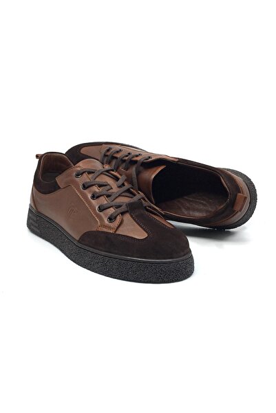 CATELLİ 100% Genuine Leather Orthopedic Men's Winter Comfortable Daily New Season Sneaker Shoes 40-44