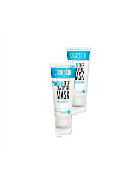 AVON Clearskin Siyah Noktalar Için Maske - 75ml İkili Set