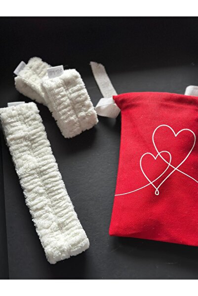 Stella Belli Hair Band and 2-Piece Bracelet Set | Keseli | Microfiber Welsoft Women Men Makeup Face Wash Yoga Spa