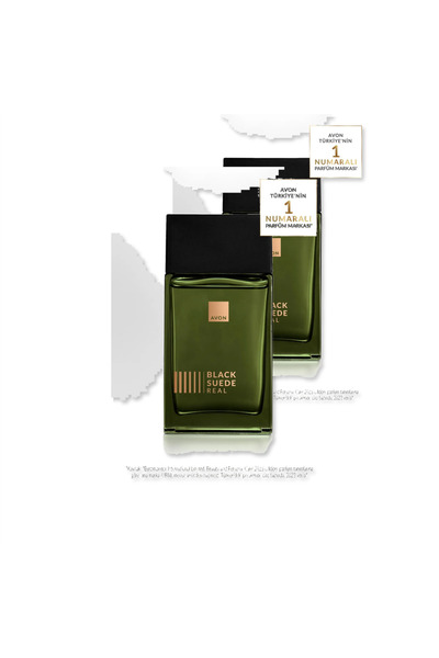 AVON Black Suede Real EDT - 100ml İkili Set