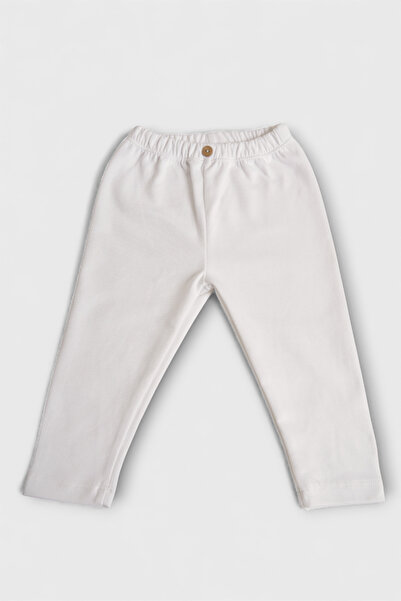 elibaby Pamuk Yumuşak Esnek Kumaş Bebek Çocuk Tayt