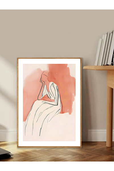 woodhomeworks Ένα τεμάχιο Διακόσμηση γραφείου σαλονιού ζωγραφική Vrynt