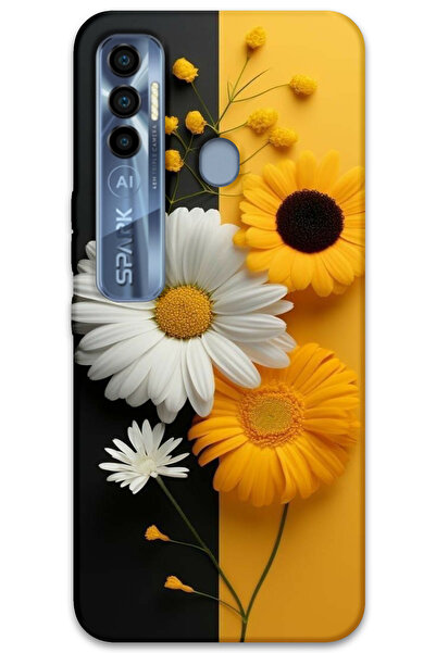 MRCİLETİSİM غطاء خلفي لهاتف تكنو سبارك 7 برو بنمط HD مطبوع - باباتيا