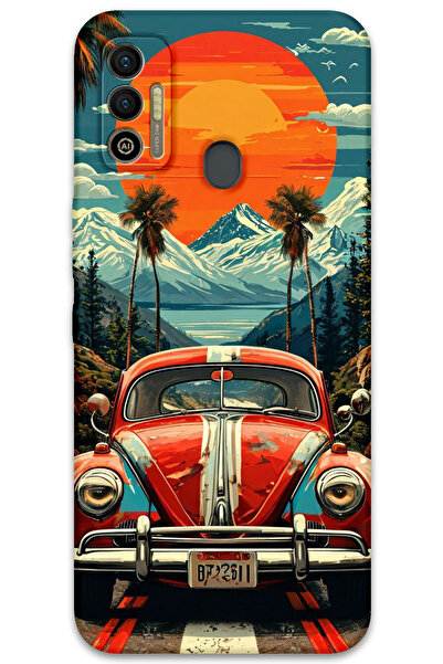 MRCİLETİSİM غطاء خلفي لهاتف تكنو سبارك 7T بنمط HD مطبوع - فوسفوس آي