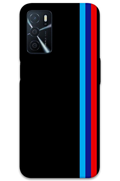 MRCİLETİSİM غطاء خلفي لهاتف اوبو A16 بنمط HD مطبوع - ثلاثة خطوط