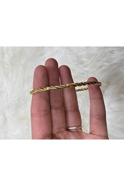 Eşarpevi Çelik Ajda burgulu bilezik