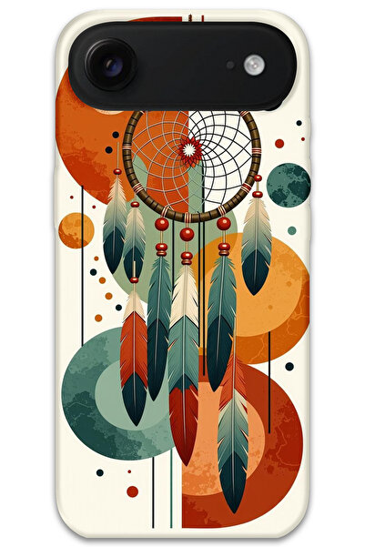 MRCİLETİSİM غطاء خلفي لهاتف iPhone 17 Air Pattern مطبوع - ماندالا