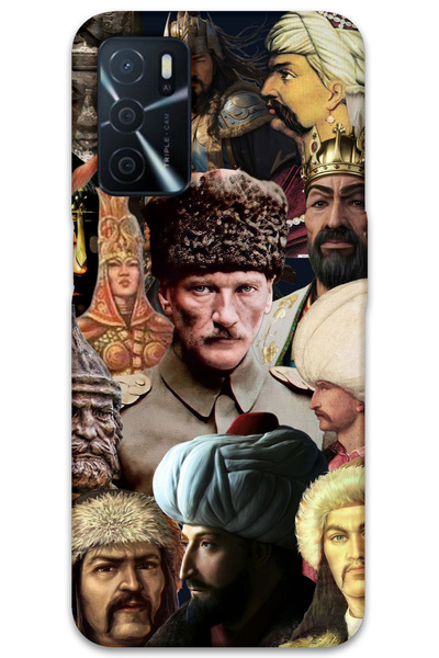 MRCİLETİSİM غطاء خلفي لهاتف اوبو A55 بنمط HD مطبوع - كبير التركين