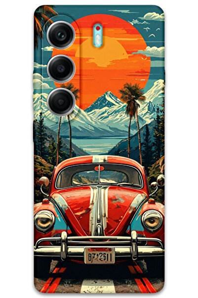 MRCİLETİSİM غطاء خلفي لهاتف تكنو كامون 40 الجيل الرابع بنمط عالي الدقة مطبوع ...