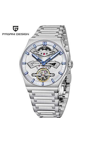 Pagani design PD-YS028 42MM 100M Su Geçirmez, İskelet Otomatik Safir Kristal ...