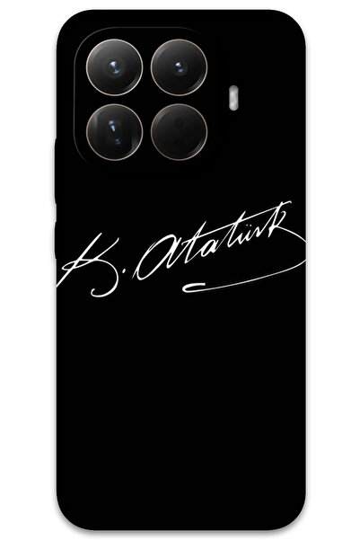 MRCİLETİSİM غطاء خلفي لهاتف Xiaomi Mi 15T بنمط HD مطبوع - توقيع أتاتورك