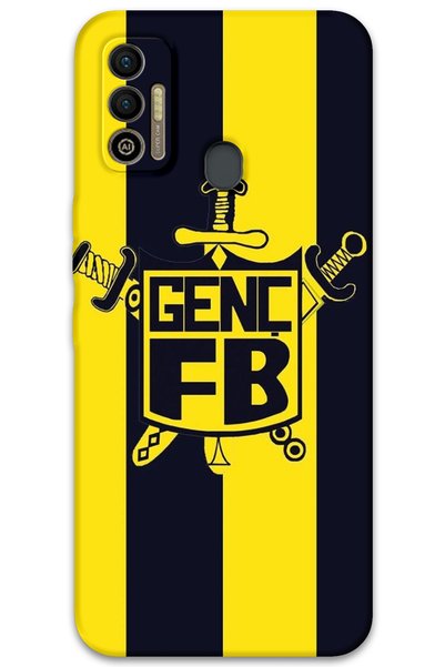MRCİLETİSİM Tecno Spark 7t Case Hd Pattern Printed Back Cover - Youngfb
