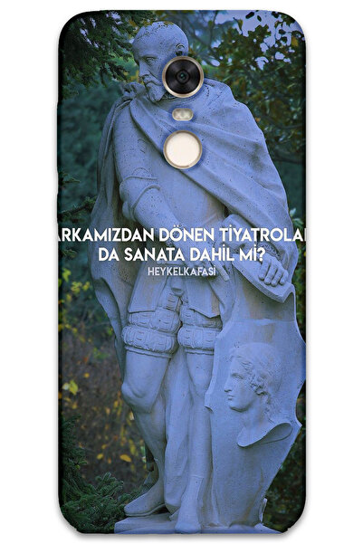 MRCİLETİSİM غطاء خلفي لهاتف Xiaomi Redmi 5 Plus بنمط HD مطبوع - مسرح دوار