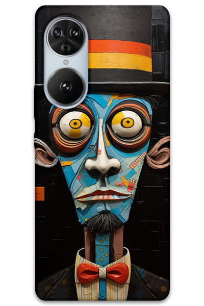 MRCİLETİSİM غطاء خلفي من Reeder S19 Max Pro S Edge بنمط HD مطبوع - صراخ صامت