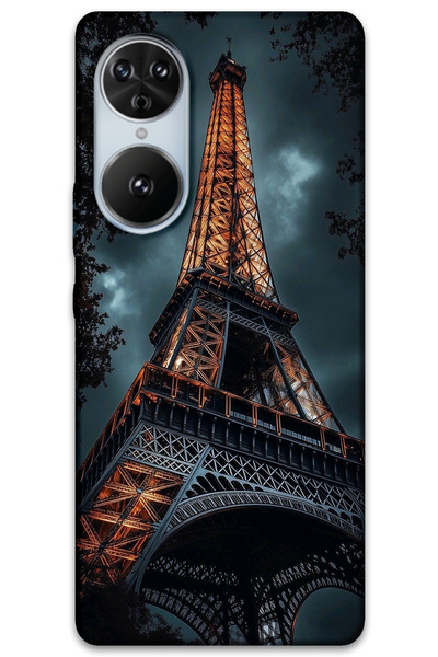 MRCİLETİSİM غطاء خلفي من Reeder S19 Max Pro S Edge Pattern مطبوع - برج إيفل