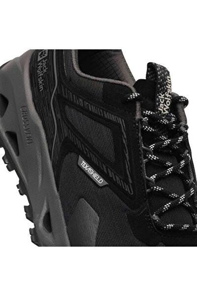 Jack Wolfskin حذاء بريلايت تكساشيلد لو للرجال باللون الأسود للأنشطة الخارجية ...