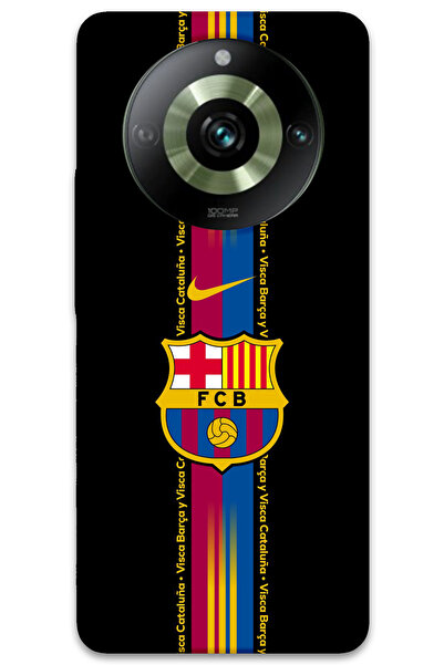 MRCİLETİSİM غطاء خلفي لهاتف Realme 11 Pro Plus بنمط HD مطبوع - برشلونة