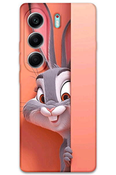 MRCİLETİSİM غطاء خلفي لهاتف تكنو كامون 40 برو بنمط HD مطبوع - بوجس باني 2