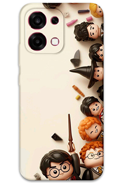 MRCİLETİSİM غطاء خلفي لهاتف اوبو A6 برو 4G بنمط HD مطبوع - هاري بوتر