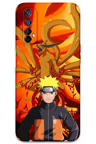 MRCİLETİSİM غطاء خلفي لهاتف Realme 7 بنمط HD مطبوع - ناروتو