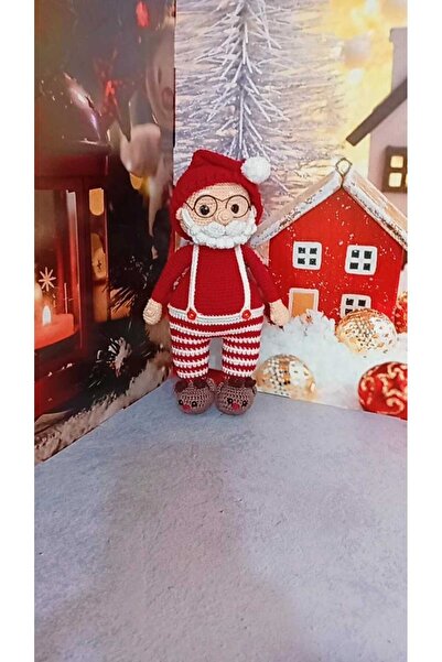 Masal Gurumi دمية أميجورومي سانتا كلوز في بيجامة، لعبة عضوية