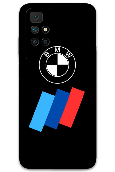 MRCİLETİSİM غطاء خلفي لهاتف Xiaomi Redmi 10 بنمط HD مطبوع - شريط شعار