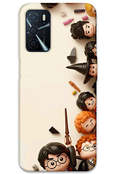 MRCİLETİSİM غطاء خلفي متوافق مع هاتف اوبو A55 بنمط HD مطبوع - هاري بوتر