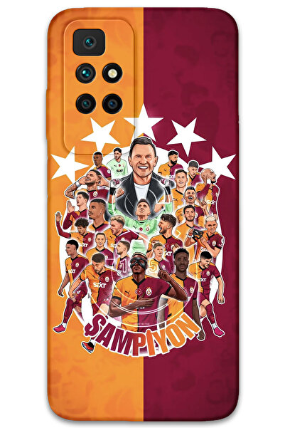 MRCİLETİSİM غطاء خلفي لهاتف Xiaomi Redmi 10 بنمط HD مطبوع - البطل