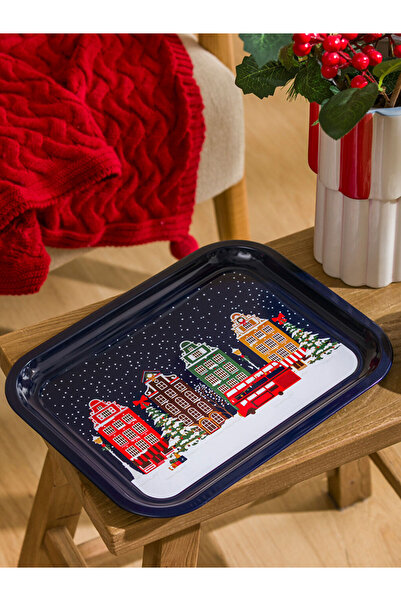 LC Waikiki Sparkling Choices from Shining Store | Christmas Themed Tray 29 cm