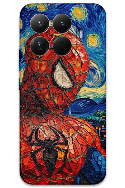 MRCİLETİSİM غطاء خلفي لهاتف Xiaomi Mi 15T Pro بنمط HD مطبوع - سبايدر مان