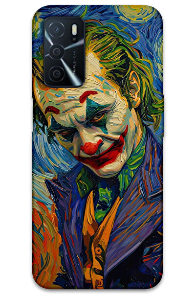 MRCİLETİSİM غطاء خلفي لهاتف اوبو A16 بنمط HD مطبوع - جوكر 2