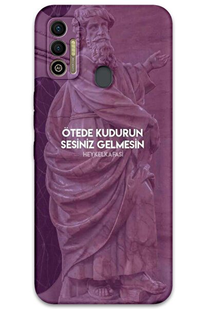 MRCİLETİSİM غطاء خلفي لهاتف Tecno Spark 7T بنمط HD مطبوع - أنت أنتي الأفضل