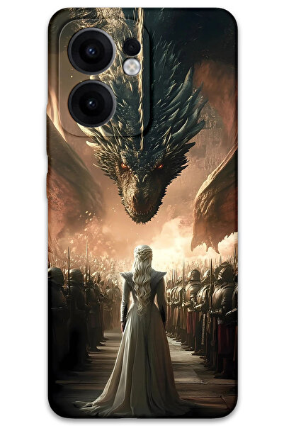 MRCİLETİSİM غطاء خلفي متوافق مع هاتف اوبو رينو 13F يدعم شبكة الجيل الخامس بنم...