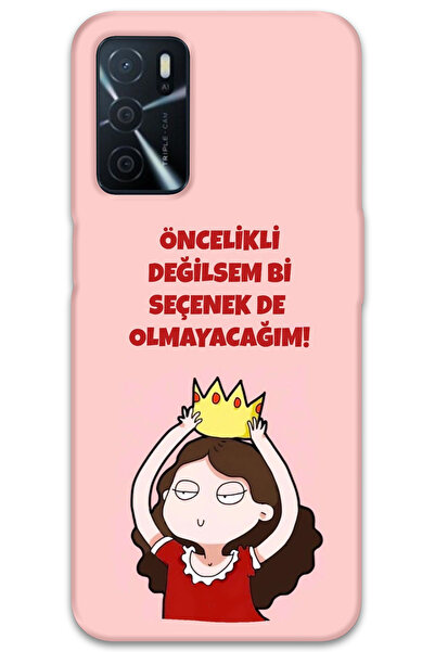 MRCİLETİSİM غطاء خلفي لهاتف اوبو A16 بنمط HD مطبوع - ليس خيارًا بالنسبة لي