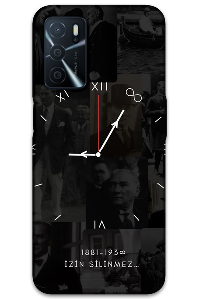 MRCİLETİSİM غطاء خلفي لهاتف اوبو A55 بنمط HD مطبوع - أتاتورك 9-15