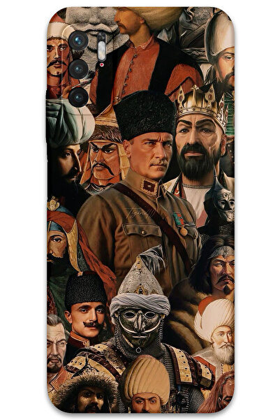 MRCİLETİSİM غطاء خلفي لهاتف Xiaomi Redmi Note 10 5G بنمط HD مطبوع - تركي كبير