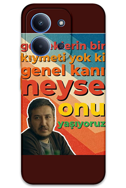 MRCİLETİSİM غطاء خلفي لهاتف Xiaomi Redmi 15C 5G بنمط HD مطبوع - عام كاني