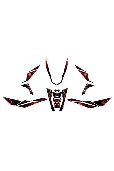 Mondial STRADA Kurukafa Full Tank Pad Seti