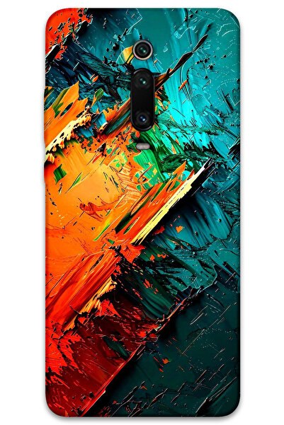 MRCİLETİSİM غطاء خلفي لهاتف Xiaomi Mi 9T بنمط HD مطبوع - كريستال